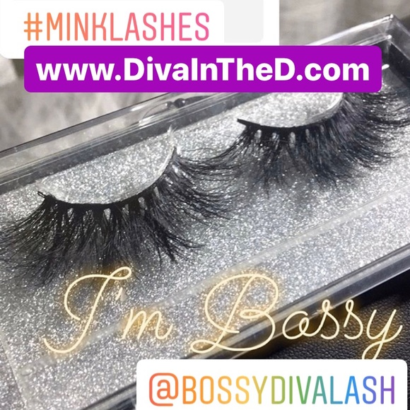 💯 Mink Lashes Diva in the D Eye Lash #Diva… - Picture 1 of 8
